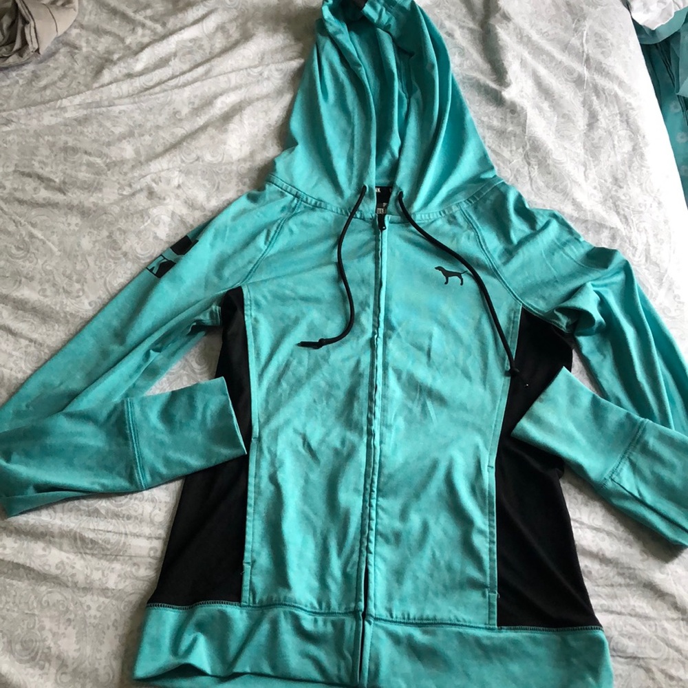 Pink full zip